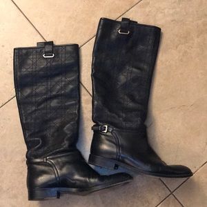 Christian Dior Quilt Boots